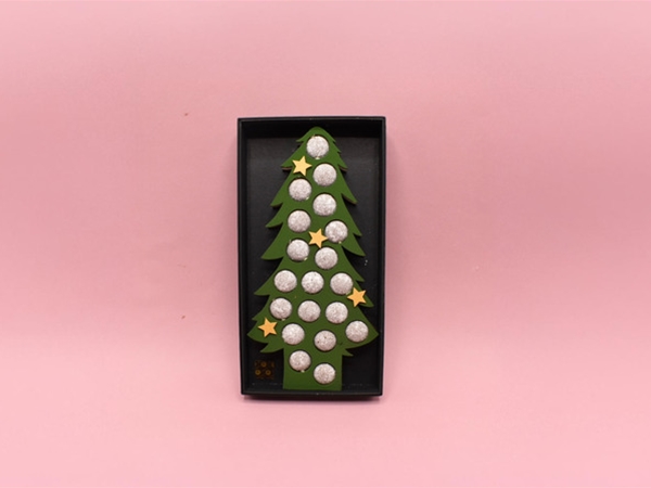 Kerstboom Champagnetruffels Presentbox